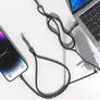 4smarts USB-C Handykette PhonoLace 1m schwarz