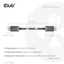 Club 3D DisplayPort 2.1 VESA DP80 zertifiziertes Kabel 8K240Hz St./St. 1,6m schwarz