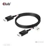 Club 3D DisplayPort 2.1 VESA DP80 zertifiziertes Kabel 8K240Hz St./St. 1,6m schwarz