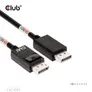 Club 3D DisplayPort 2.1 VESA DP80 zertifiziertes Kabel 8K240Hz St./St. 1,6m schwarz