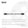 Club 3D DisplayPort 2.1 VESA DP80 zertifiziertes Kabel 8K240Hz St./St. 3m schwarz