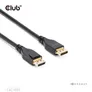 Club 3D DisplayPort 2.1 VESA DP80 zertifiziertes Kabel 8K240Hz St./St. 3m schwarz
