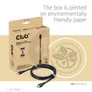 Club 3D DisplayPort 2.1 VESA DP80 zertifiziertes Kabel 8K240Hz St./St. 3m schwarz
