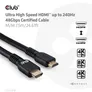 Club 3D Zertifiziertes Ultra High Speed HDMI Kabel bis zu 240Hz und 48 Gbit/s St./St. 7,5m