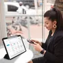 4smarts Folio Case Basic für Apple iPad Air 13" (M3, 2025/M2, 2024) / iPad Pro 12.9" (4.Gen/5.Gen/6.Gen) schwarz