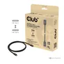 Club 3D Typ-C zu Typ-C Kabel 80Gbps Zertifiziertes 240W 8K240Hz 1.2m schwarz