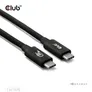 Club 3D Typ-C zu Typ-C Kabel 80Gbps Zertifiziertes 240W 8K240Hz 1.2m schwarz