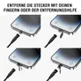 4smarts USB-C/A 540° Magnetkabel GravityCord 100W 1,8m schwarz