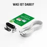 4smarts USB-C/A 540° Magnetkabel GravityCord 100W 1,8m weiß