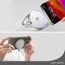 4smarts Qi2 Charger Kickstand silber/ weiß
