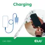 Club 3D USB Typ-C zu Typ-C Kabel 20 Gbps 240W 4K60Hz 2m weiß