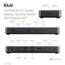 Club 3D Thunderbolt 4 zertifizierte 16-in-1 Vier-Displays Docking Station