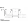 Siemens SN43ES04TE iQ300 Unterbau-Geschirrspüler 60cm EEK B silber