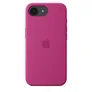 Apple iPhone 16e Silikon Case fuchsia