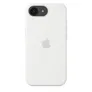 Apple iPhone 16e Silikon Case weiß