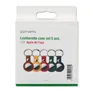 4smarts Kunstleder Case Set f. AirTags 5 Stk (farblich gemischt)