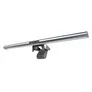 4smarts 2in1 FullHD Webcam, + LightBar Pro Monitorlampe, silber