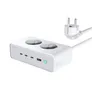 4smarts Desk Charger GaN 65W mit AC-Steckdosen, weiß