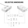 4smarts Desk Charger GaN 65W mit AC-Steckdosen, weiß