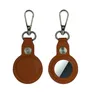 4smarts Kunstleder Case Set Premium für AirTags 4 Stück braun, orange, blau, schwarz
