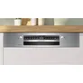 Bosch SMI4EVS08E Serie 4 Teilintegrierter Geschirrspüler EEK B 60cm gebürsteter Edelstahl