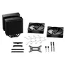 be quiet! Pure Rock PRO 3 Black CPU Kühler für Intel und AMD CPU schwarz