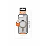 UAG Urban Armor Gear Plasma XTE MagSafe Kickstand Case ash (transparent)/titan für Apple iPhone 17e/16e