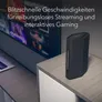 NETGEAR Nighthawk Dual-Band WiFi 7 Router (RS100) – Sicherheitsfunktionen, BE3600 WLAN-Geschwindigkeit (bis zu 3,6 Gbit/s) – deckt bis zu 135 m2 ab, 50 Geräte – 2,5 GB Internet-Port