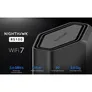 NETGEAR Nighthawk Dual-Band WiFi 7 Router (RS100) – Sicherheitsfunktionen, BE3600 WLAN-Geschwindigkeit (bis zu 3,6 Gbit/s) – deckt bis zu 135 m2 ab, 50 Geräte – 2,5 GB Internet-Port