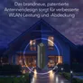 NETGEAR Nighthawk Dual-Band WiFi 7 Router (RS100) – Sicherheitsfunktionen, BE3600 WLAN-Geschwindigkeit (bis zu 3,6 Gbit/s) – deckt bis zu 135 m2 ab, 50 Geräte – 2,5 GB Internet-Port
