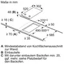 Siemens ET375CFA1E iQ300 Einbau-Kochfeld autark 30cm Design-Rahmen