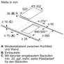 Siemens ET375FFP1E iQ300 Einbau-Kochfeld autark 30cm Design-Rahmen
