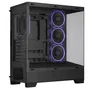 ASUS A31 Plus TG ARGB ATX Gaming Gehäuse mit Seitenfenster schwarz