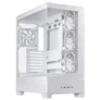 ASUS A31 Plus TG ARGB ATX Gaming Gehäuse mit Seitenfenster weiß