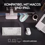 Logitech MX Master 3S for Mac, Pale Grey Performance-Maus, Bluetooth, USB-C, Unterstützt von Logi Options+