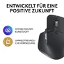 Logitech MX Master 3S Grafit Performance-Maus, Logi-Bolt Adapter, Bluetooth, USB-C, Unterstützt von Logi Options+