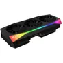 XFX Mercury Gaming RGB RX 9070 XT OC Black Grafikkarte 16GB GDDR6 DP/HDMI