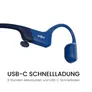 Shokz OpenRun USB-C Sportkopfhörer blau