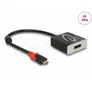 Delock Adapter USB Type-C™ -Stecker zu DisplayPort Buchse  (DP Alt Mode) 8K 30 Hz