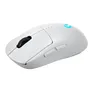 Logitech PRO 2 LIGHTSPEED Weiß Gaming-Maus, Rechts- und Linkshändig, LIGHTSYNC RGB