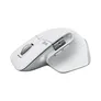 Logitech MX Master 3S Pale Grey Performance-Maus, Logi Bolt Adapter, Bluetooth, USB-C, Unterstützt von Logi Options+