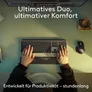 Logitech MX Keys S Combo for Mac, Space Grey - MX Master 3S, MX Keys S, MX Palm Rest, DE-Layout