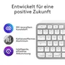 Logitech MX Keys S for Mac, Pale Grey - Multi-Device-Tastatur für macOS und iPadOS