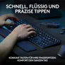 Logitech MX Keys S Graphite - USB-C/A, Bluetooth, Logi Bold Adapter, Windows- und Mac Layout, Management via Logitech Options+