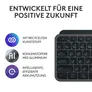 Logitech MX Keys S Graphite - USB-C/A, Bluetooth, Logi Bold Adapter, Windows- und Mac Layout, Management via Logitech Options+