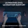 Logitech MX Keys S Combo Graphite, DE-Layout (Qwertz) - MX Master 3S, MX Keys S & MX Palm Rest