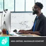 Logitech MX Keys Mini Grafit - Kabellose Kompakte Performance Tastatur, Unterstützt Logi Options+