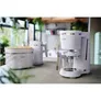 Philips HD5120/00 Filterkaffeemaschine 1,2l silk weiß 10 Tassen 1000 W