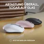 Logitech MX Anywhere 3S Rosé - Kompakte kabellose Performance-Maus