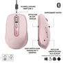 Logitech MX Anywhere 3S Rosé - Kompakte kabellose Performance-Maus